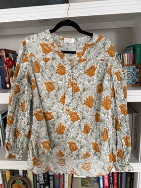 Shop the Mint Floral Blouse